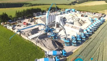 Schilling Transportbeton / centrale à béton Luxembourg - Clerf