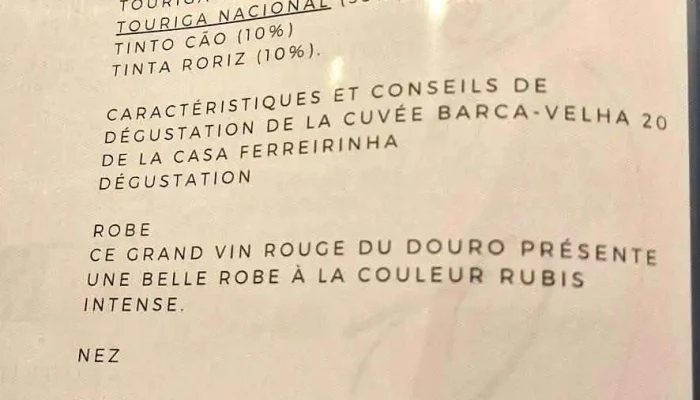 100 Raisons -    Restaurant Luxembourg Speisekarte - Sassenheim