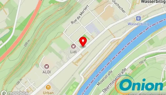 Kaart vun A. Schwind Heizung-sanitar Heizungsmonteur zu Mertert