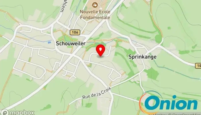 Kaart vun Acura SARLS Haushaltshilfe, Betriebswirtschaftlicher Dienst zu Dippach