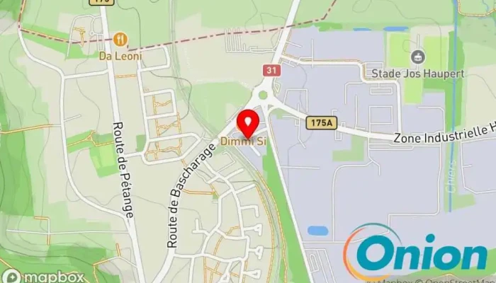 Kaart vun Adesign - Peinture & Rénovation Bauunternehmen zu Differdange