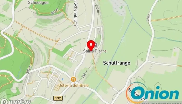 Kaart vun Administration Communale de Schuttrange Stadtverwaltung zu Schüttringen