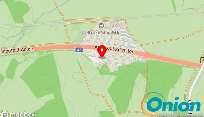 Kaart vun Aire de Capellen Sud Rastplatz, Tankstelle, Lkw-Raststätte zu Mamer