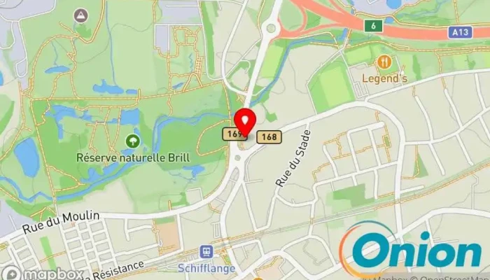 Kaart vun Aral Pulse Charging Station Ladestation für Elektrofahrzeuge zu Schifflingen