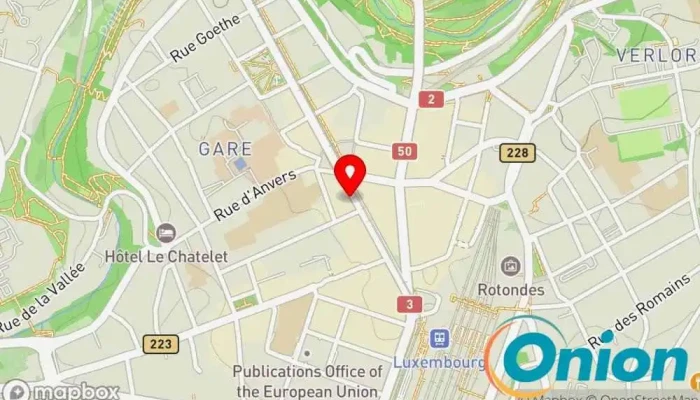 Kaart vun Art Constructa sa Elektriker zu Luxemburg