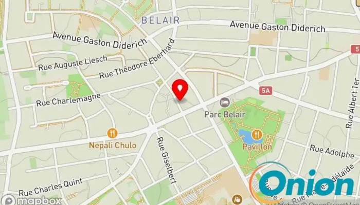 Kaart vun ASG Nettoyage Inondation Hausmeisterservice zu Luxemburg