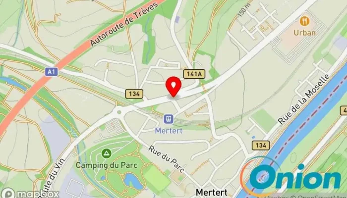 Kaart vun Atelier Electrique Mertert - A.E.M. Sàrl Elektriker zu Mertert