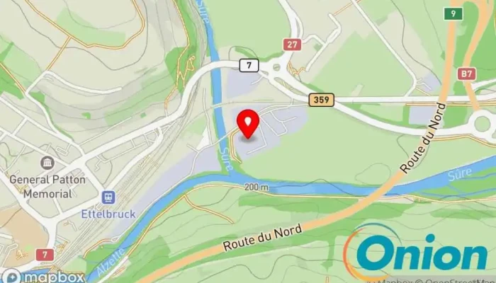 Kaart vun Baatz Matériel Sàrl Maurer zu Erpeldingen
