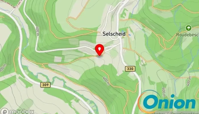 Kaart vun Bassin d'épuration Stausee zu Wiltz