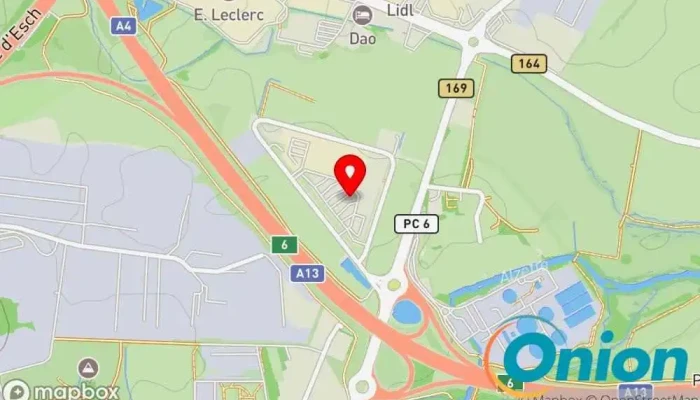 Kaart vun Bâtiself Baumarkt zu Schifflingen
