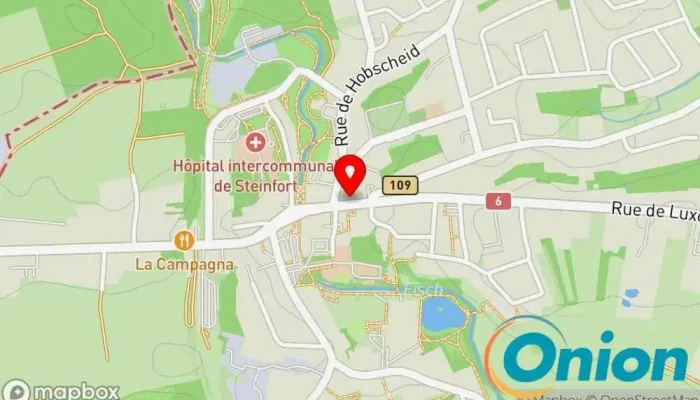 Kaart vun Be Tech Computersupport und -dienste zu Steinfort