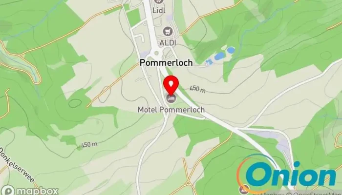 Kaart vun Bed & Breakfast Pommerloch Beherbergung zu Winseler
