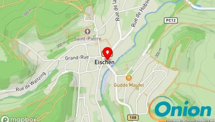 Kaart vun Beim Lydia Epicerie Lebensmittelhändler zu Habscht