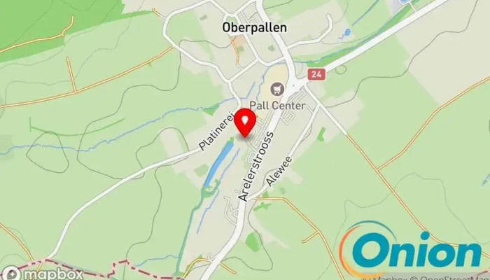 Kaart vun Binsfeld Lucien Unternehmen, Garten, Baumschule zu Beckerich