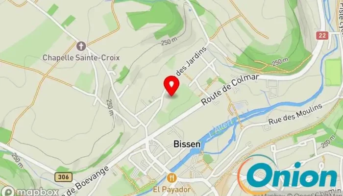 Kaart vun Bissen  zu Bissen