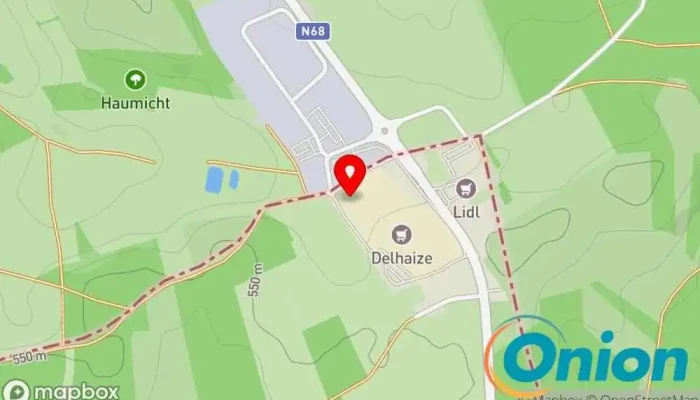Kaart vun BRICO Baumarkt, Baufachhandel, Elektrogeräteanbieter, Gartencenter, Gartenmöbelgeschäft, Rasenmäher-Reparaturdienst, Farbenfachgeschäft, Klempnerbedarf zu Ulflingen