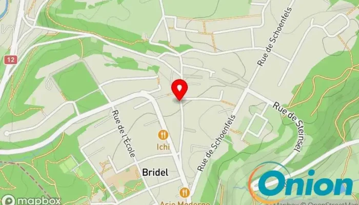 Kaart vun bridel Parkplatz zu Kopstal