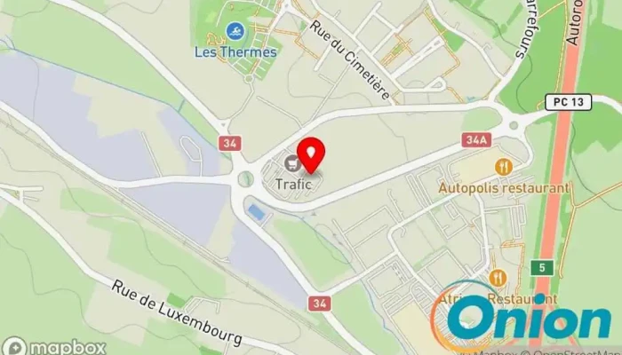 Kaart vun Burg & Kirch Süd Maler zu Strassen