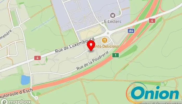 Kaart vun C-Piscine Luxembourg Poolbedarf, Saunageschäft, Schwimmbeckenbauer zu Leudelingen