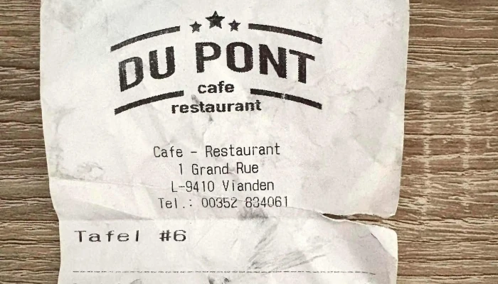 Café du Pont - Vianden