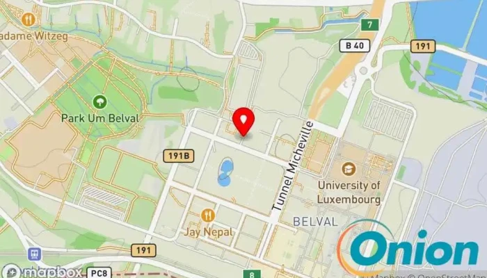 Kaart vun Captivea Luxembourg SARL IT-Berater, Business-to-Business-Dienst, Computersupport und -dienste, Softwareentwickler/-hersteller zu Sassenheim