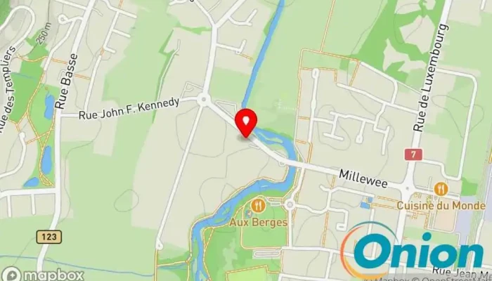Kaart vun Cebi Luxembourg SA Gewerbegebiet, Fachgeschäft für Haushaltsgeräte, Fahrzeugzubehörgeschäft, Elektrofachgeschäft, Waagenanbieter zu Steinsel