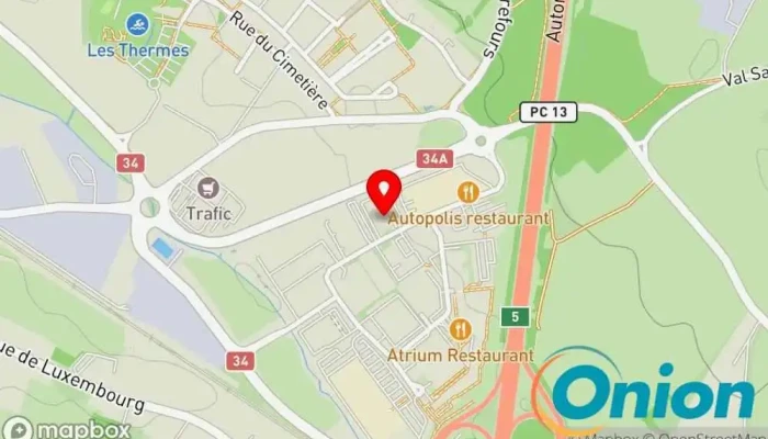 Kaart vun CGI Luxembourg S.A. IT-Berater zu Bertrange