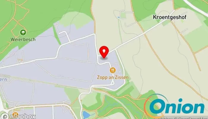Kaart vun chargecloud-Ladestation Ladestation für Elektrofahrzeuge zu Contern
