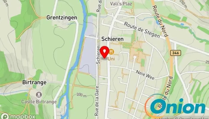 Kaart vun Chargy Charging Station Ladestation für Elektrofahrzeuge zu Schieren