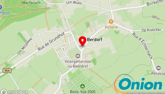 Kaart vun Chargy Charging Station Ladestation für Elektrofahrzeuge zu Berdorf