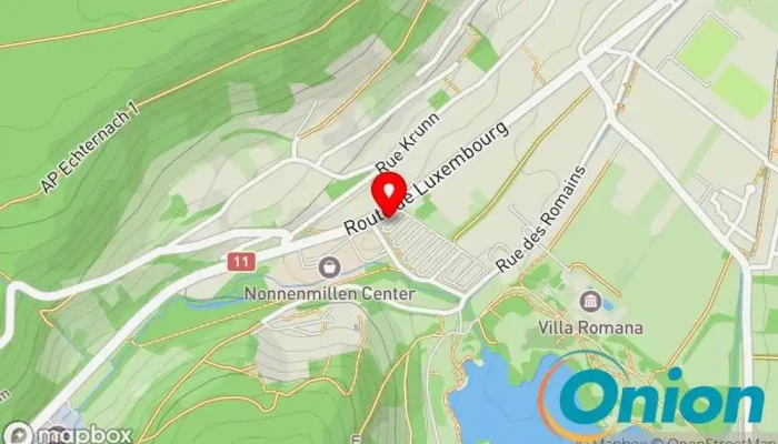 Kaart vun Chargy Charging Station Ladestation für Elektrofahrzeuge zu Echternach