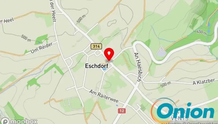 Kaart vun Chargy Charging Station Ladestation für Elektrofahrzeuge zu Esch-Sauer