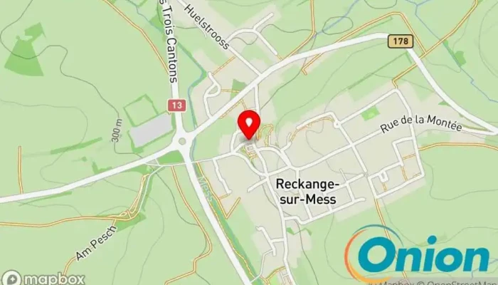 Kaart vun Chargy Charging Station Ladestation für Elektrofahrzeuge zu Reckingen/Mess