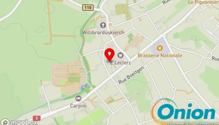Kaart vun Chargy Charging Station Ladestation für Elektrofahrzeuge zu Käerjeng
