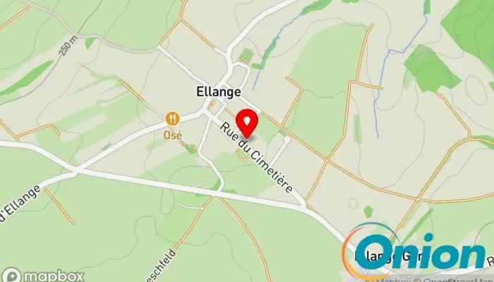 Kaart vun Chargy Charging Station Ladestation für Elektrofahrzeuge zu Bad Mondorf