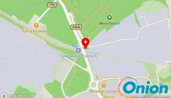 Kaart vun Chargy Charging Station Ladestation für Elektrofahrzeuge zu Contern