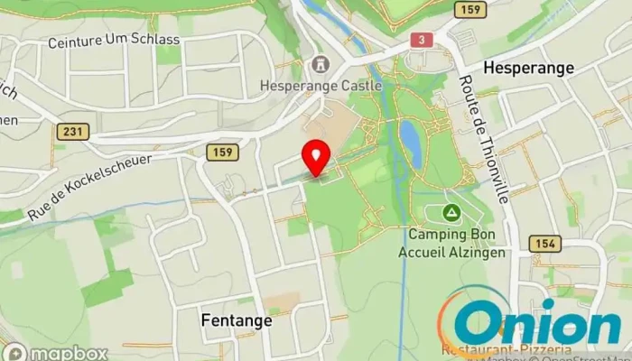 Kaart vun Chargy Charging Station Ladestation für Elektrofahrzeuge zu Hesperingen