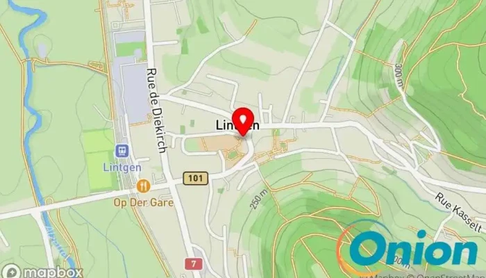 Kaart vun Chargy-Ladestation Ladestation für Elektrofahrzeuge zu Lintgen