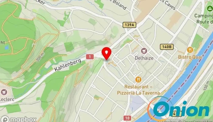 Kaart vun Chargy-Ladestation Ladestation für Elektrofahrzeuge zu Grevenmacher