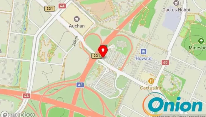 Kaart vun Chargy Ladestation Ladestation für Elektrofahrzeuge zu Hesperingen