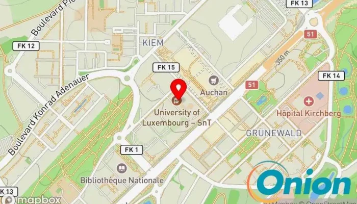 Kaart vun Chargy Ladestation Ladestation für Elektrofahrzeuge zu Luxemburg