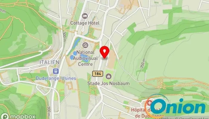 Kaart vun Chauffage Izoni Sàrl Heizungsmonteur zu Dudelange