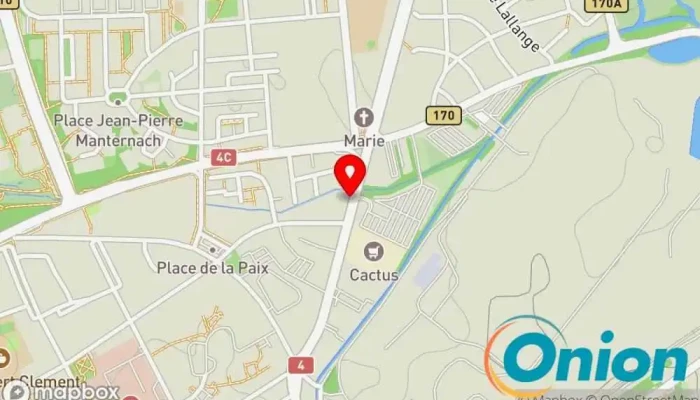 Kaart vun CHL EST Maurer zu luxembourg