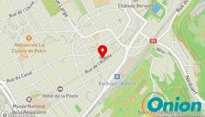 Kaart vun Clean Protect Habitat Dachdecker, Betrieb für Fassadenverkleidungen zu Esch an der Alzette