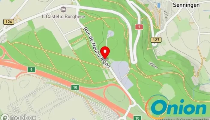 Kaart vun Communes de Niederanven & Schuttrange Gréngschnëttzenter 