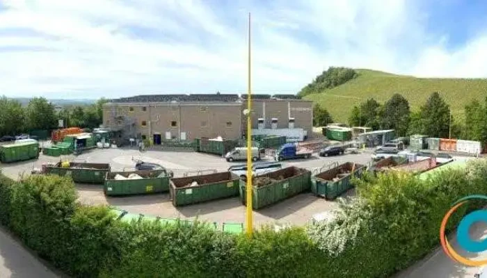 Containerpark / Recycling-Center / Parc de recyclage / Ressourcencenter "Am Haff" - Schengen