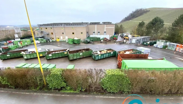 Containerpark Recycling Center Parc De Recyclage Ressourcencenter Am Haff Vom Inhaber - Schengen