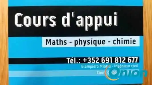 Cours d'appui à domicile Sud - Luxembourg