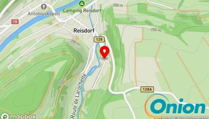 Kaart vun De Grenge Paradies Sàrl Gärtner zu Reisdorf