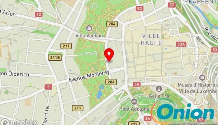 Kaart vun Décor Peinture SA Gemälde zu Luxemburg